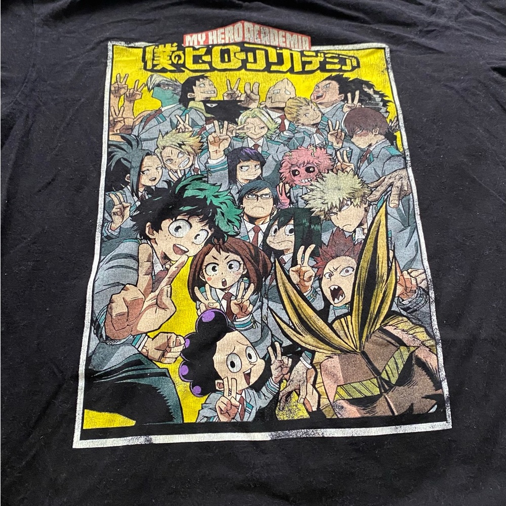 Black graphic tee